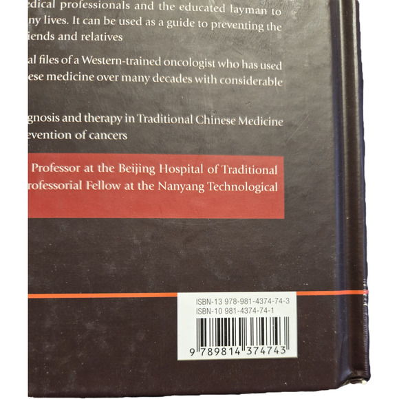 Cancer management with Chinese medicine by Yu Rencun Hong Hai 9789814374743 - Picture 8 of 8